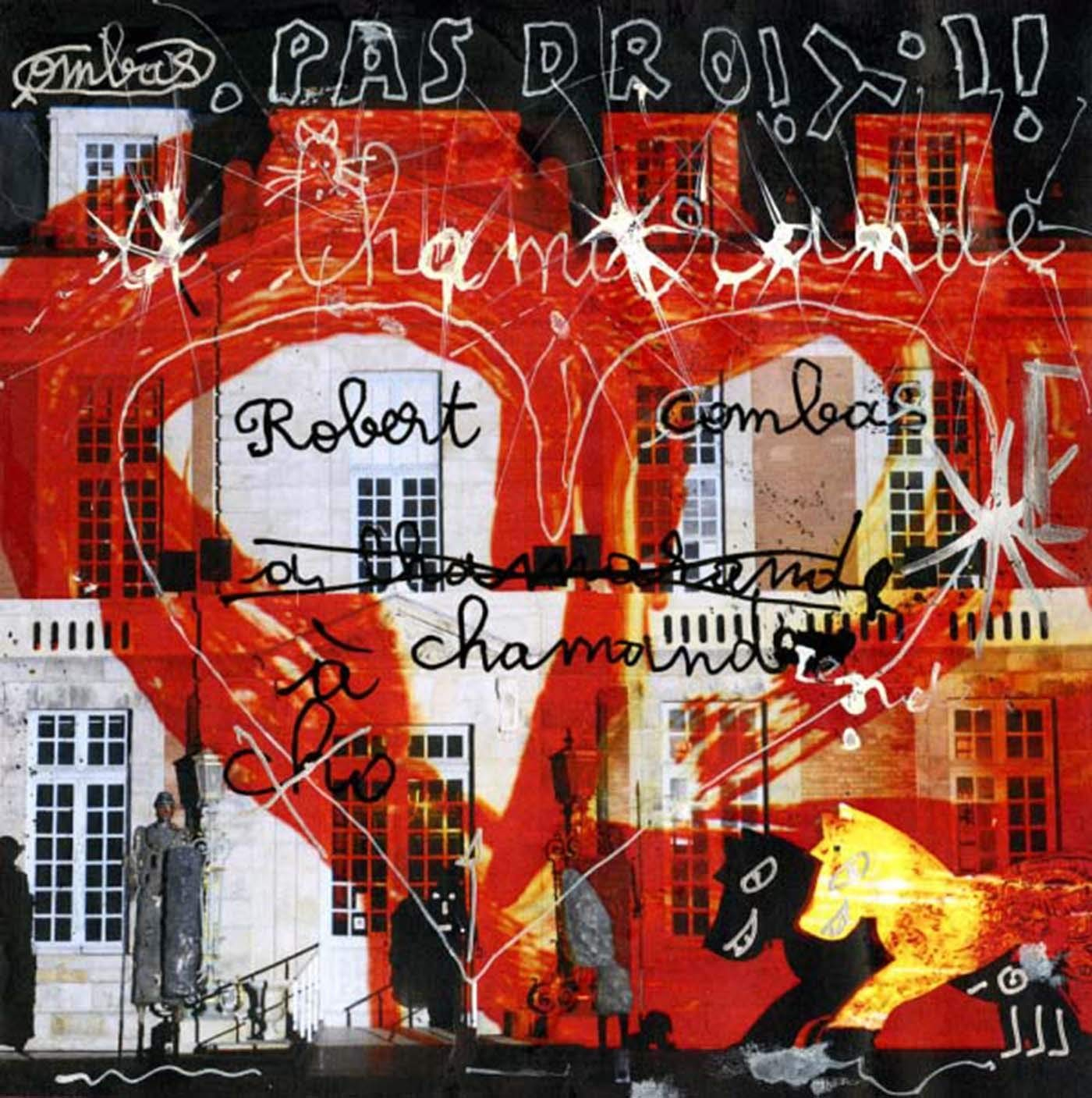 Robert Combas, pas droit ! meubles de circonstance complètement déjantés