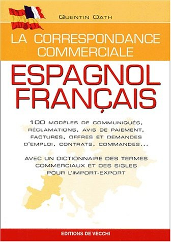 Correspondance commerciale espagnol-français