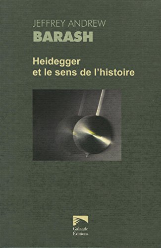 Heidegger et le sens de l'histoire