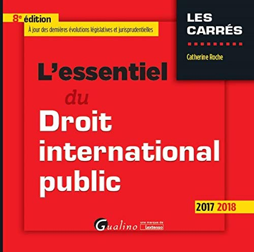 L'essentiel du droit international public : 2017-2018