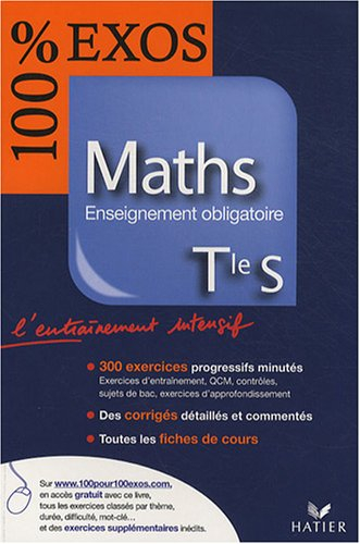 Maths Tle S enseignement obligatoire