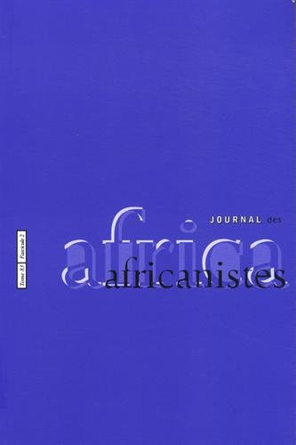 Journal des africanistes, n° 83-2
