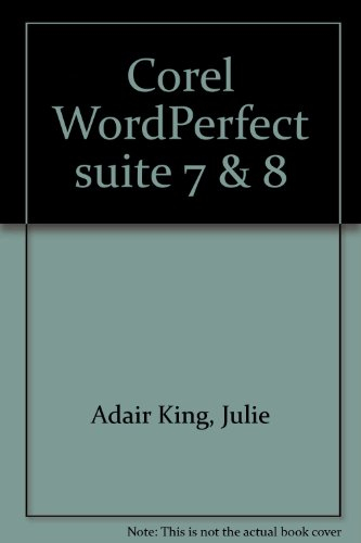 Corel WordPerfect suite 7 et 8 pour les nuls