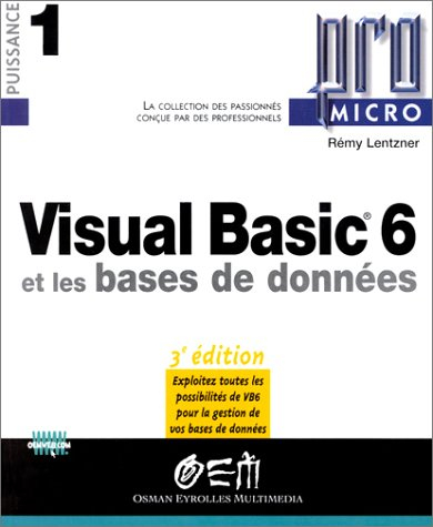 Visual Basic 6 et les bases de données