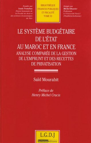 Le système budgétaire de l'Etat au Maroc et en France : analyse comparée de la gestion de l'emprunt 