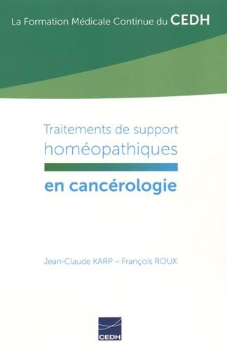 Traitements de support homéopathiques en cancérologie