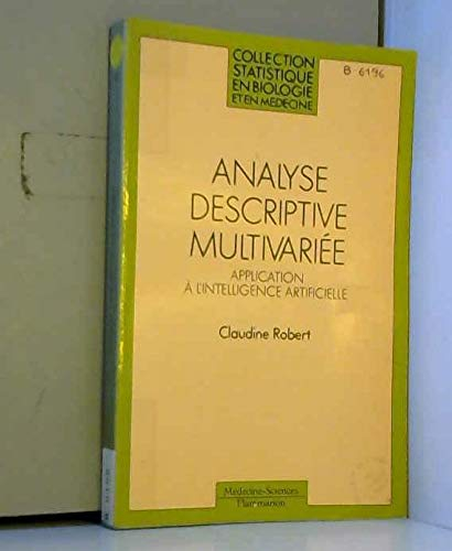 Analyse descriptive multivariée : application à l'intelligence artificielle