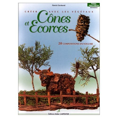 Créer avec les végétaux cônes et écorces : 20 compositions en volume