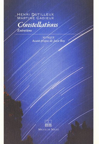 Constellations : entretiens
