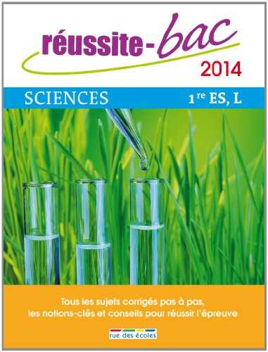 Sciences 1re ES, L : 2014