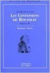 Les confessions de Rousseau : livres I à IV