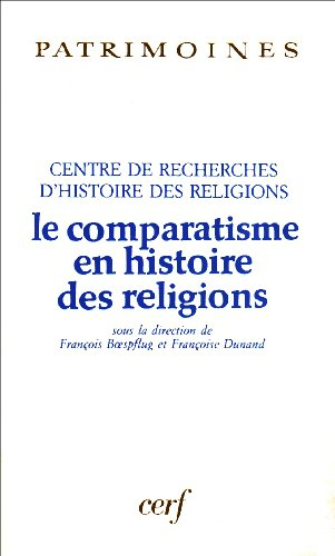 Le comparatisme en histoire des religions : actes du colloque international de Strasbourg, 18-20 sep