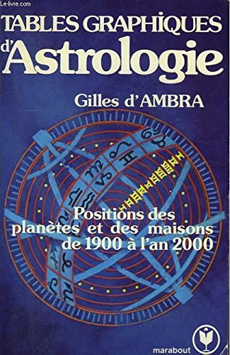 tables graphiques d'astrologie