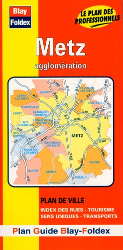 Plan de ville : Metz (avec un index)