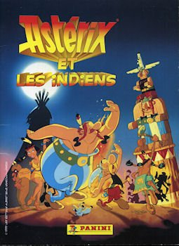 Astérix - Panini - 1995 - Astérix et les Indiens (album d'images) - quasi-complet