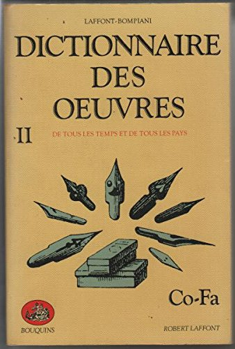 dictionnaire des oeuvres : tome 2