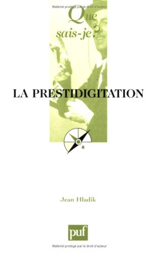 La prestidigitation