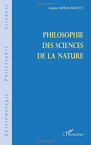 La philosophie des sciences de la nature