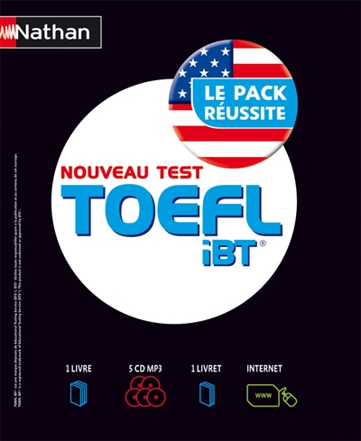 Nouveau test TOEFL iBT : le pack réussite