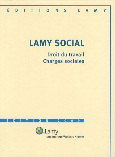 lamy social : 3 volumes (1cédérom)
