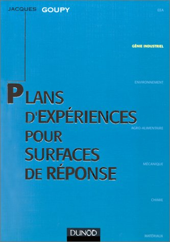 Plans d'expériences pour surfaces de réponse