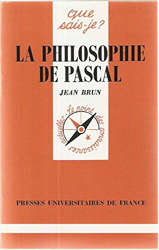 La Philosophie de Pascal