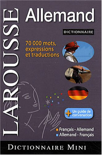 Mini-dictionnaire français-allemand, allemand-français. Mini-Wörterbuch Französisch-Deutsch, Deutsch