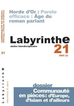 revue labyrinthe n, 21 : communauté en pièces : d'europe, d'islam et d'ailleurs