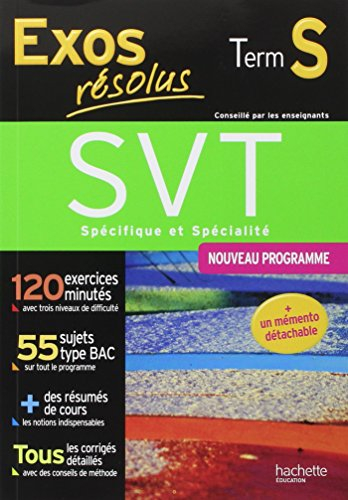 SVT spécifique et spécialité terminale S