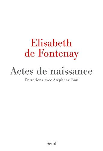 Actes de naissance : entretiens avec Stéphane Bou