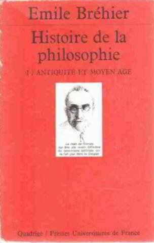 histoire de la philosophie tome 1: antiquite et moyen age