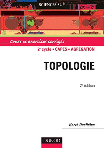 Topologie : cours et exercices corrigés