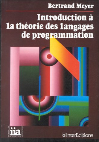 Introduction à la théorie des langages de programmation