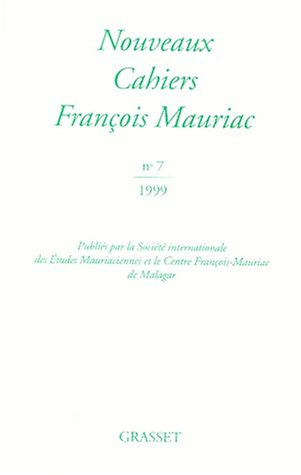 Nouveaux cahiers François Mauriac, n° 7
