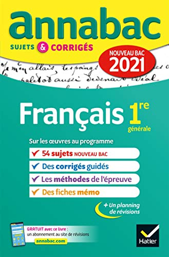 Français 1re générale : nouveau bac 2021