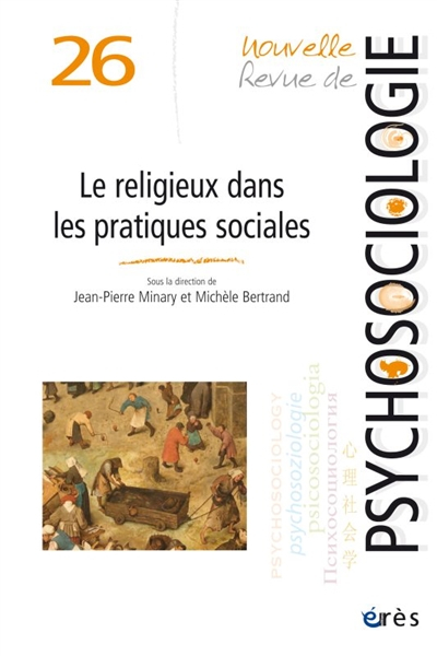 Nouvelle revue de psychosociologie, n° 26. Le religieux dans les pratiques sociales