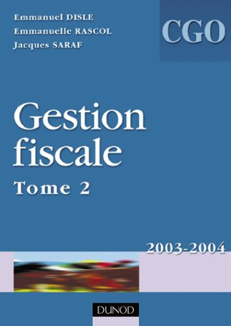 gestion fiscale, processus 3, tome 2 : manuel