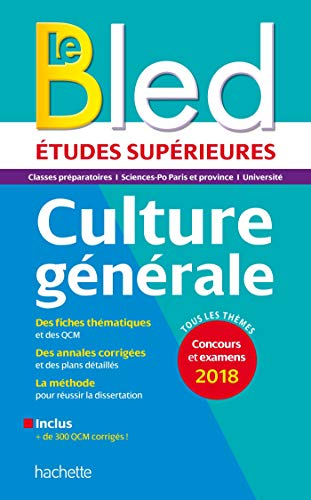 Le Bled culture générale, études supérieures : classes préparatoires, Sciences Po Paris et province,