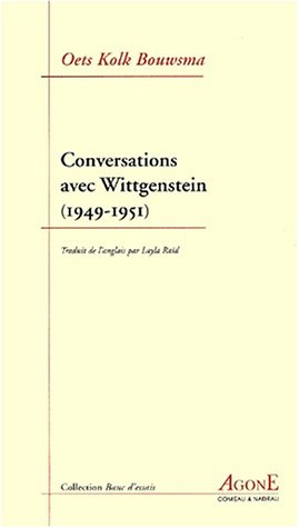 Conversations avec Wittgenstein : 1949-1951