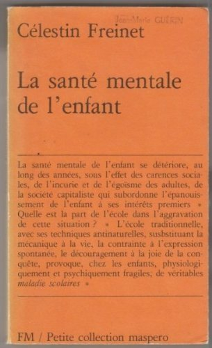 La santé mentale de l'enfant