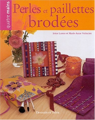 Perles et paillettes brodées