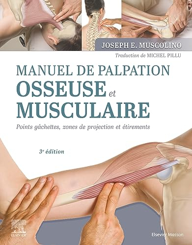 Manuel de palpation osseuse & musculaire : points gâchettes, zones de projection et étirements