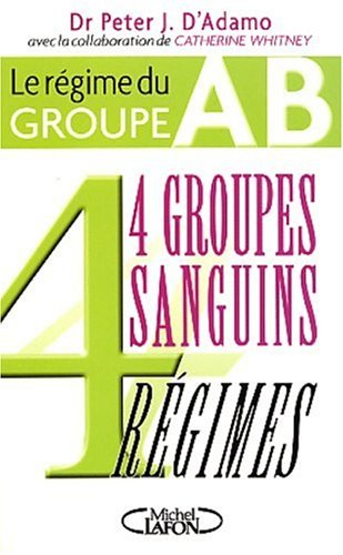 Le régime du groupe AB : 4 groupes sanguins, 4 régimes