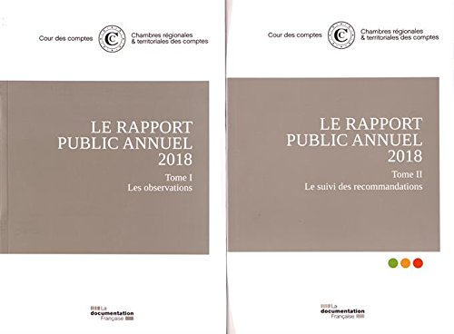 Le rapport public annuel 2018