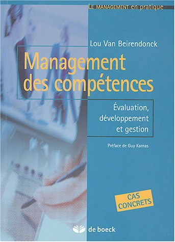 Management des compétences : évaluation, développement et gestion