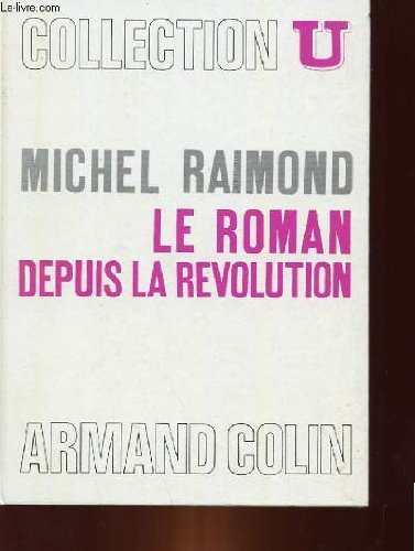le roman depuis la revolution