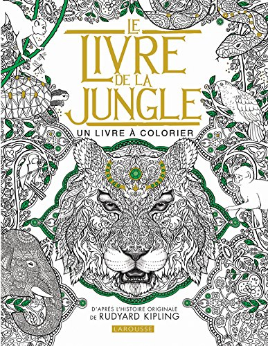 Le livre de la jungle : un livre à colorier