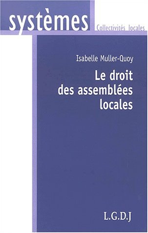 Le droit des assemblées locales