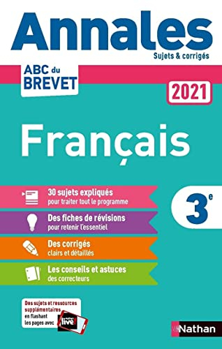 Français 3e : annales 2021