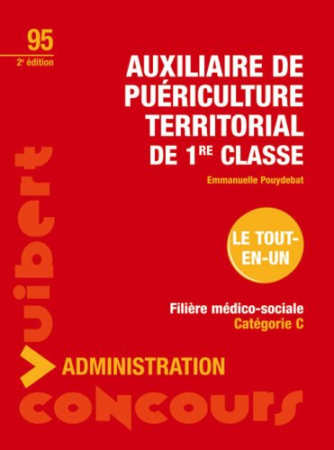 Auxiliaire de puériculture territorial de 1re classe : filière médico-sociale, catégorie C